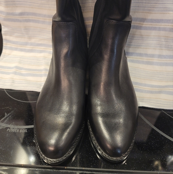 Vince Camuto Leather Jacilla 2 Tall Boots 6.5 - Picture 5 of 6